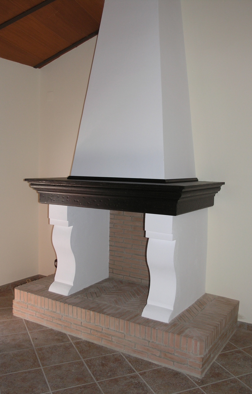 RUSTICAL - Reproducción del Mueble Antiguo: Revestimiento de Chimenea