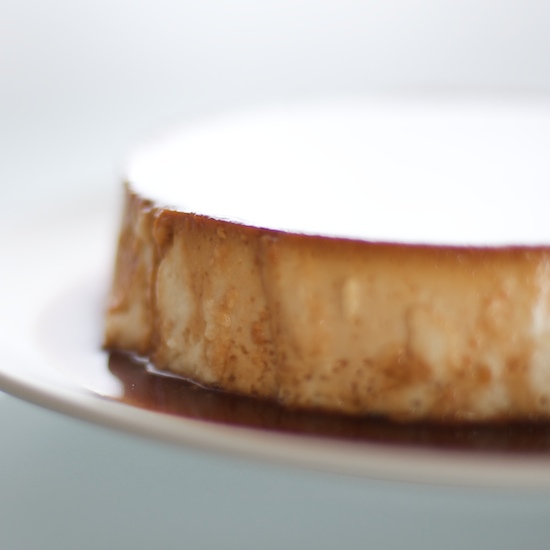 Dishing up Nirvana Coconut Creme caramel