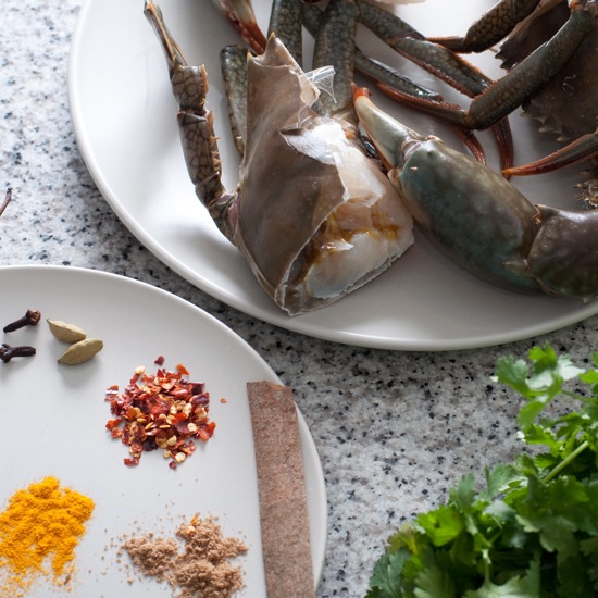 Dishing up Nirvana Spicy crab curry