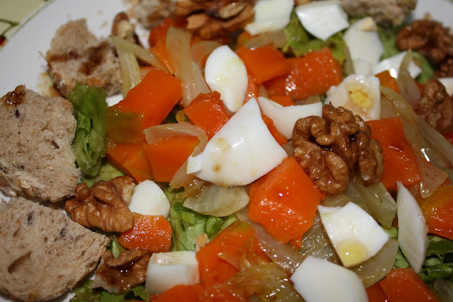  ensalada de calabaza y otras cosas ricas 