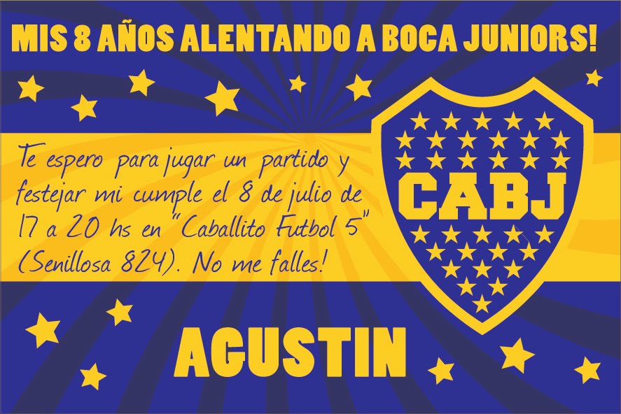 Featured image of post Tarjetas De Cumplea os De Boca Juniors Para Imprimir Gratis