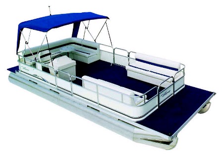 Real Pontoon boat deck plans | BRo Boat