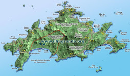 mapa da ilha grande - angra dos reis/rj