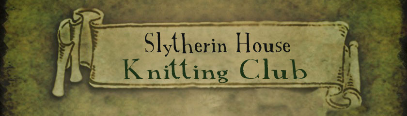 Slytherin House Knitting Club