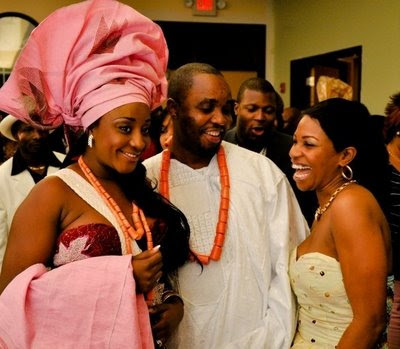 Ghetto Wedding Pictures on Lovely Ini Edo S Wedding Pictures  Love The Lace Front Hair Look