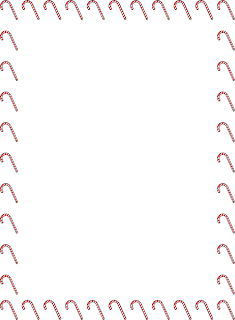 Candy Cane Borders