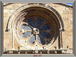 Rosetón de la Iglesia de Santo Domingo de Soria