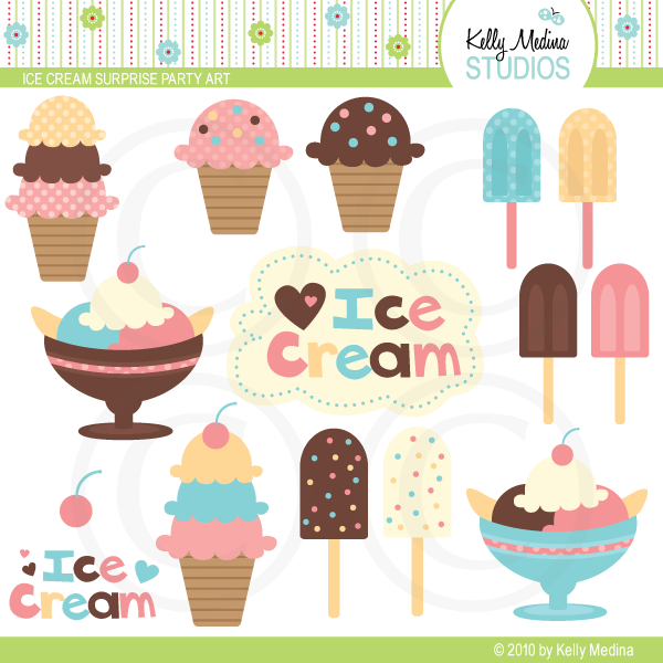ice cream party clip art free - photo #9