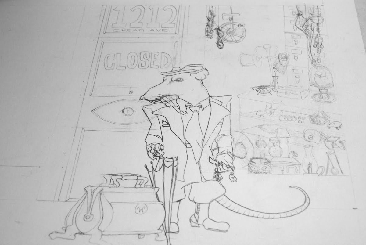 gillianivy Pressed Rat and Warthog