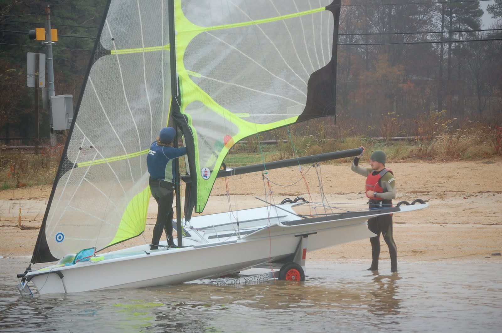 Kirkland Brothers 49er Sailing November 2009