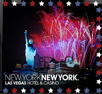 Vegas Vacations: New York New York Las Vegas Hotel Summer Freedom $44
