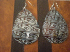 Chocolate Swirls Earrings