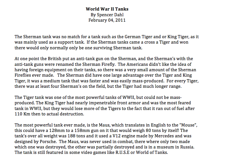 5 paragraph essay on world war 1