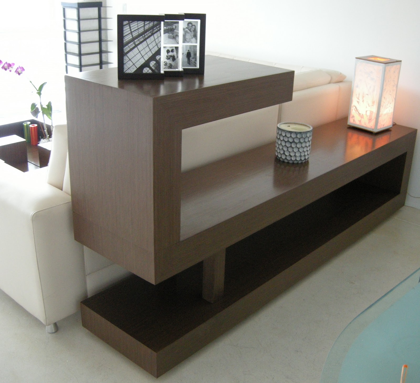 Wood Lounge: Mueble separador de Espacios
