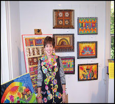 My Quilts on display .... Worthington Art Gallery: