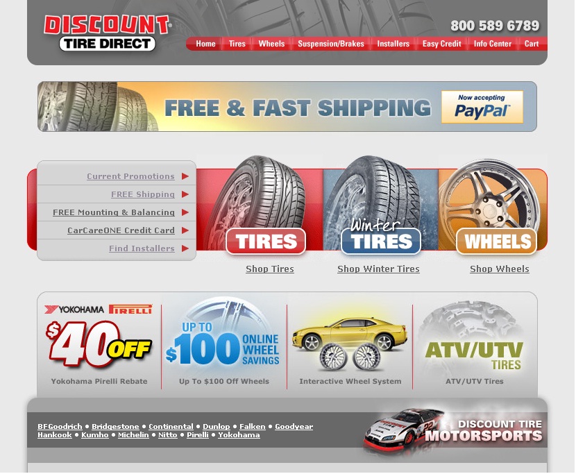 discount tire store. makeup Discount Tire or