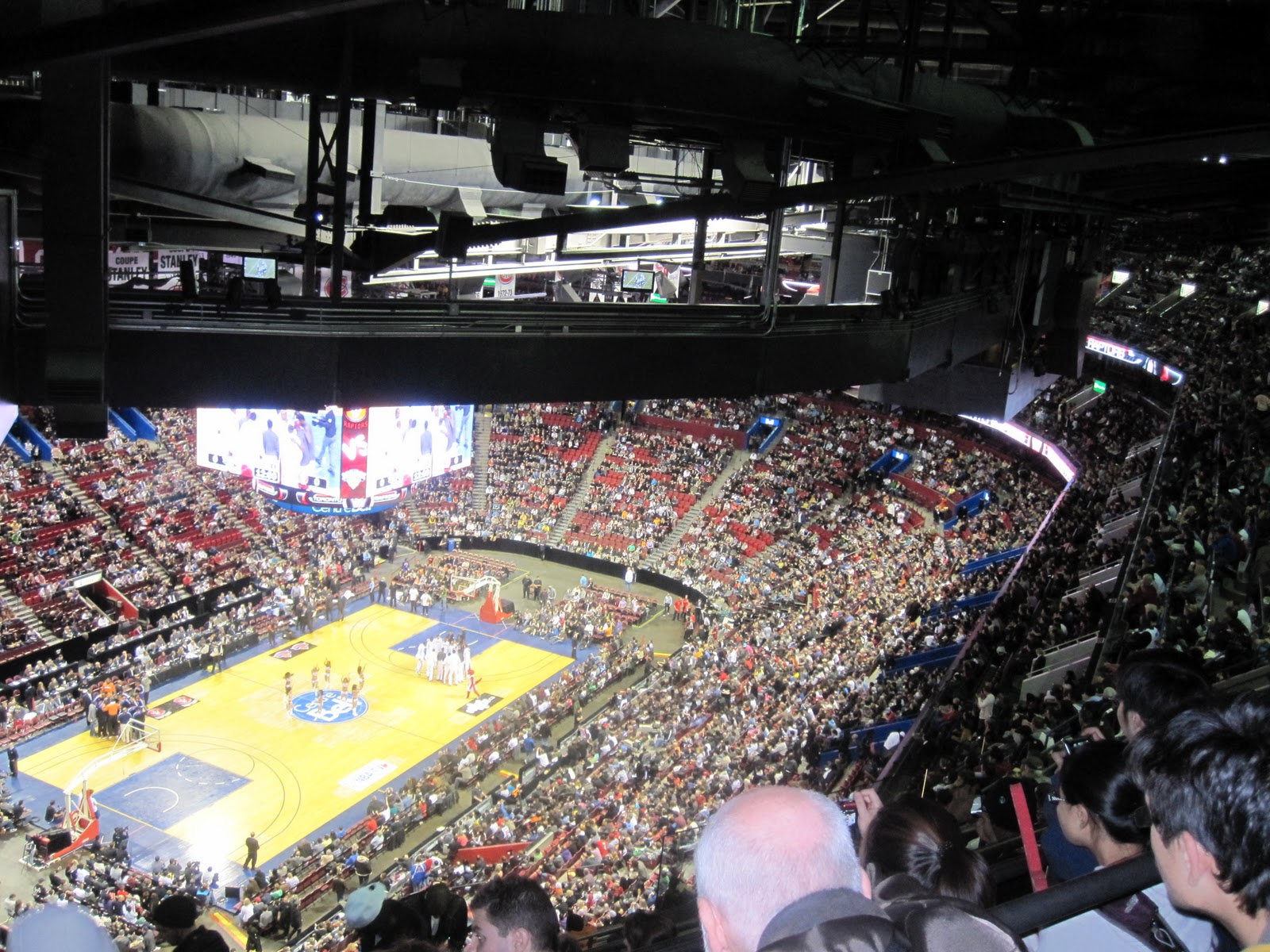 Mon voyage au Québec! Montréal Centre Bell