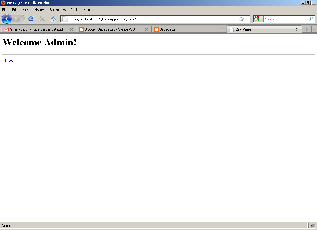 Java Circuit 27.Role Based Authentication and Authorization Using
