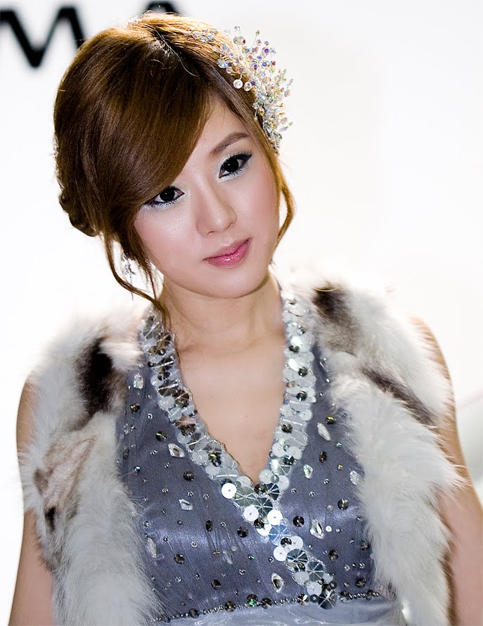 Asian Hot Celebrity Cute Korean Model And Race Queen