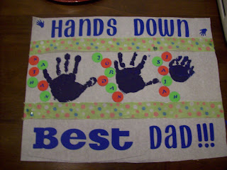 Chrystal's Corner: "Hands Down Best Dad" project