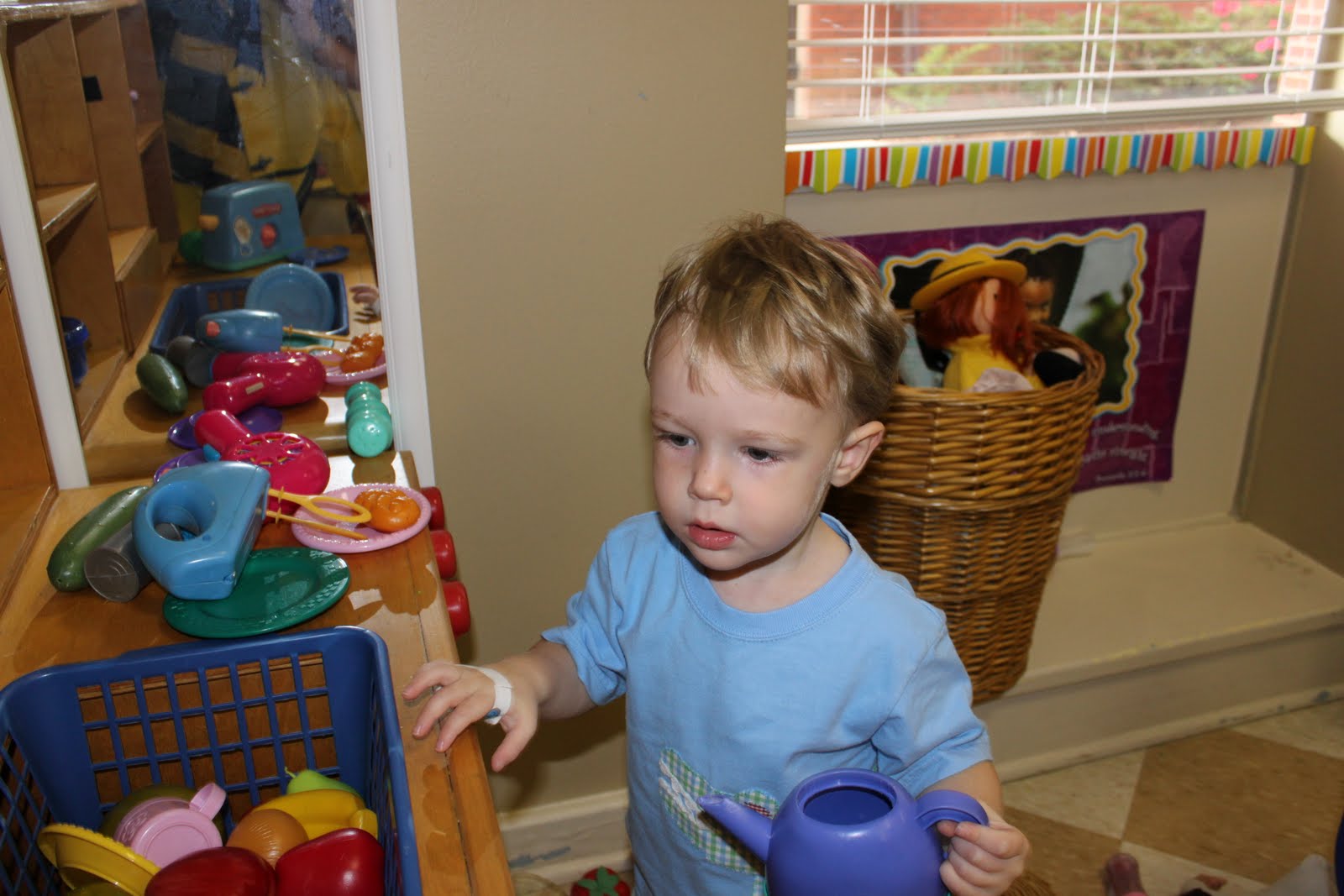 The Parrott Family First Day of 2 year Old Preschool