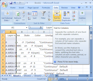 In Between the Cracks: Managing CAD Standards with Excel