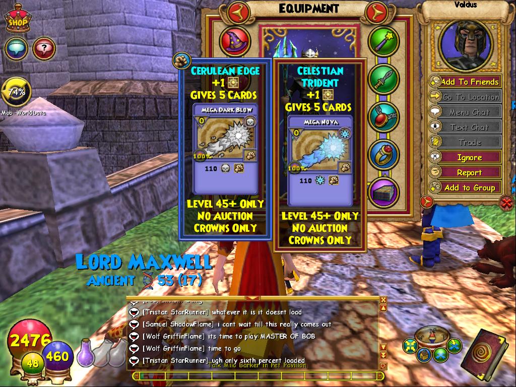 Wizard101 Information I spy a New Wand!