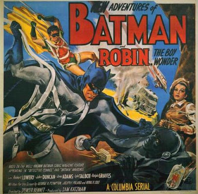 BLACK HOLE REVIEWS: BATMAN (1943), BATMAN AND ROBIN (1949) - the early  screen Bats