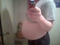 5 1/2 months pregnant