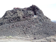 Volcano we went into.