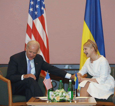 Joe+Biden+Yulia+Tymoshenko+Having+Good+T