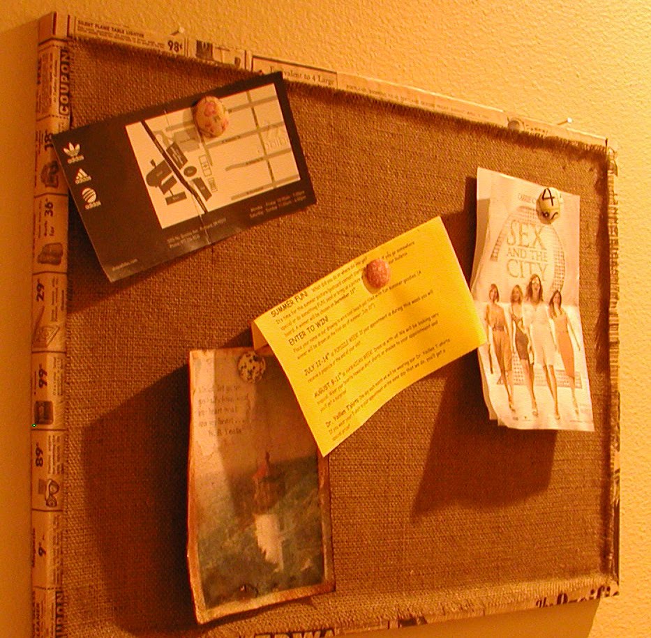 swing time designs Vintage Bulletin Board