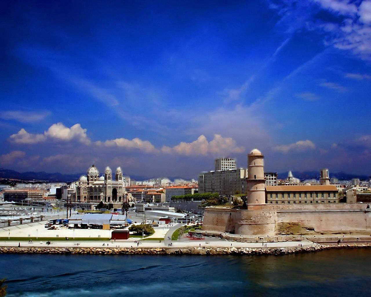 Awesome seaside town free hq wallpaper ~ The Wallpaper Database