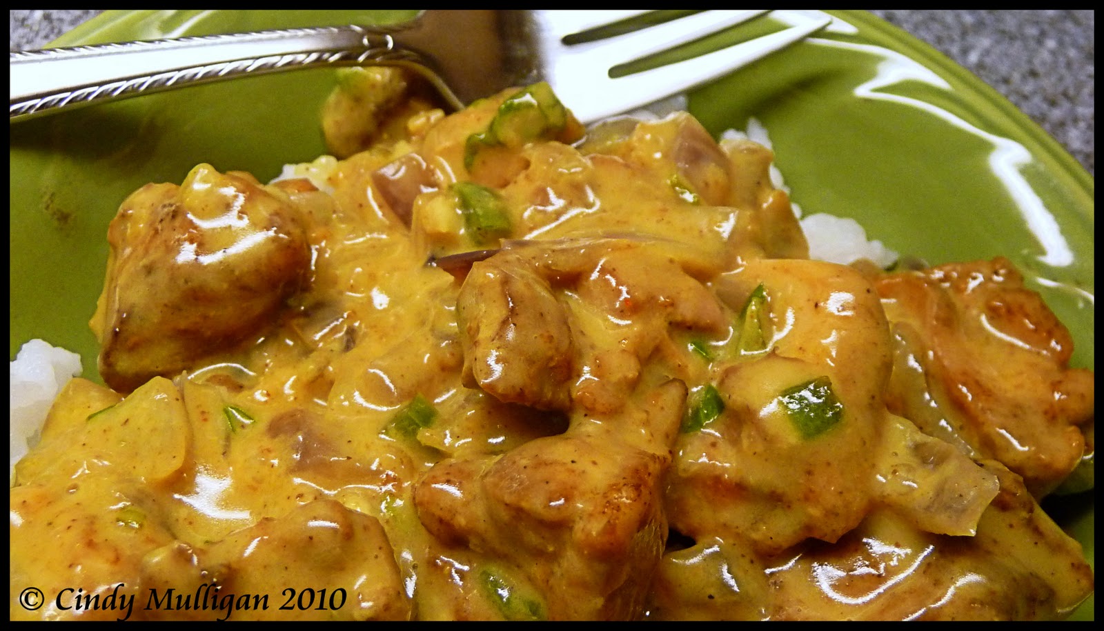 Gumbo Ya Ya Basil Chicken in Coconut Curry Sauce