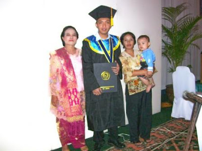 Timbul, ST., his mother, sister, and nephew