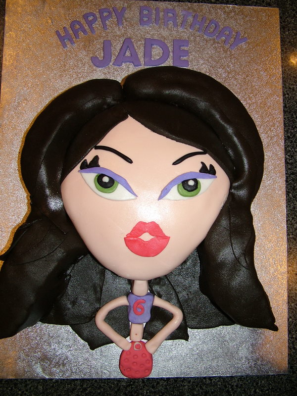 A Piece of Cake: Jade Bratz Cake