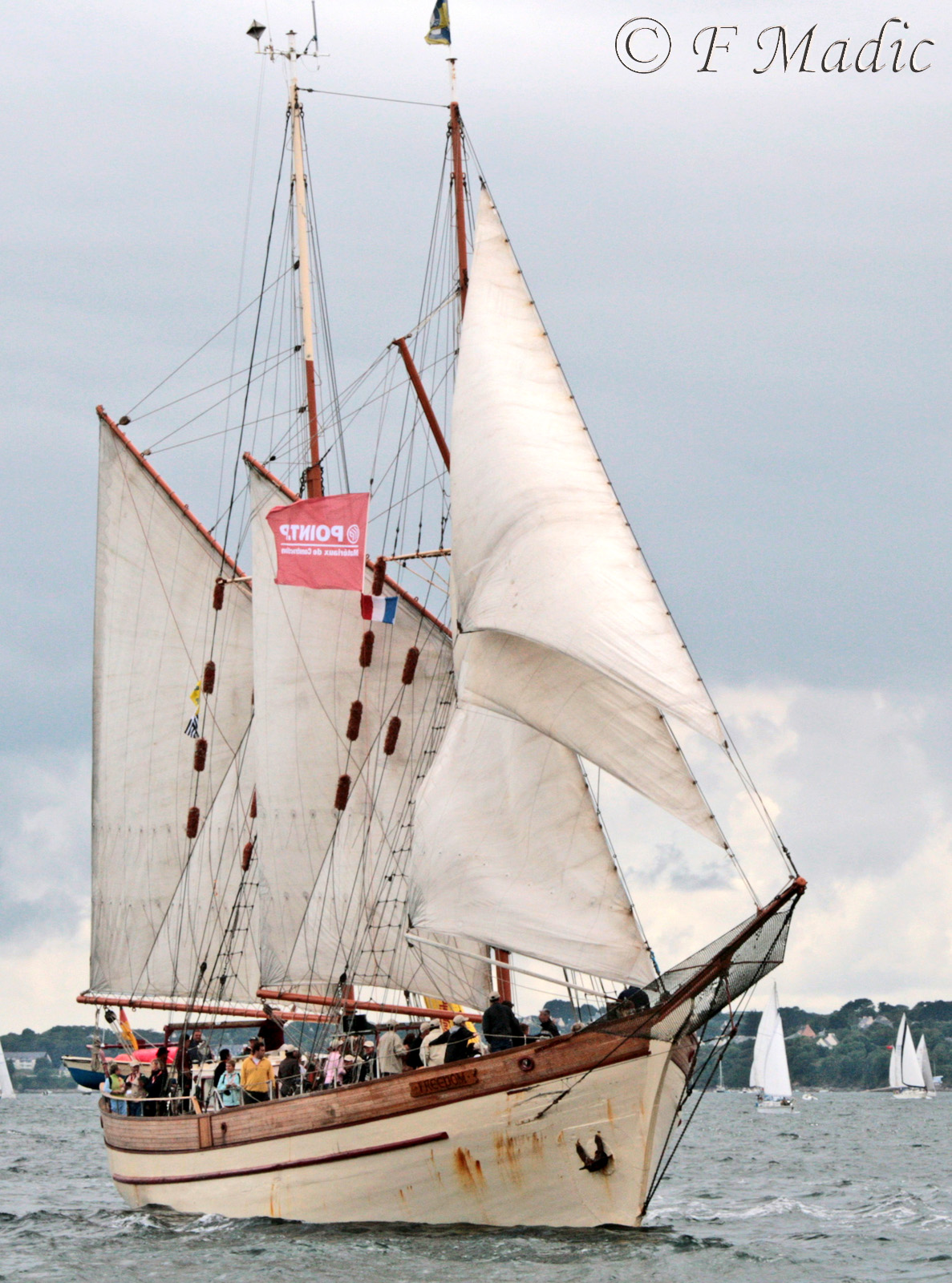Voiliers à 2 mâts (voiles auriques ou carrées) FREEDOM