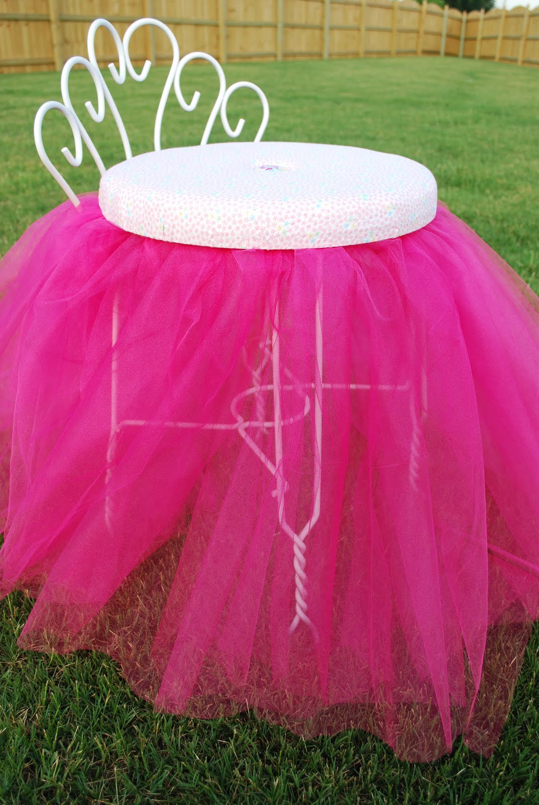 Fussy Monkey Business Princess Vanity Chair