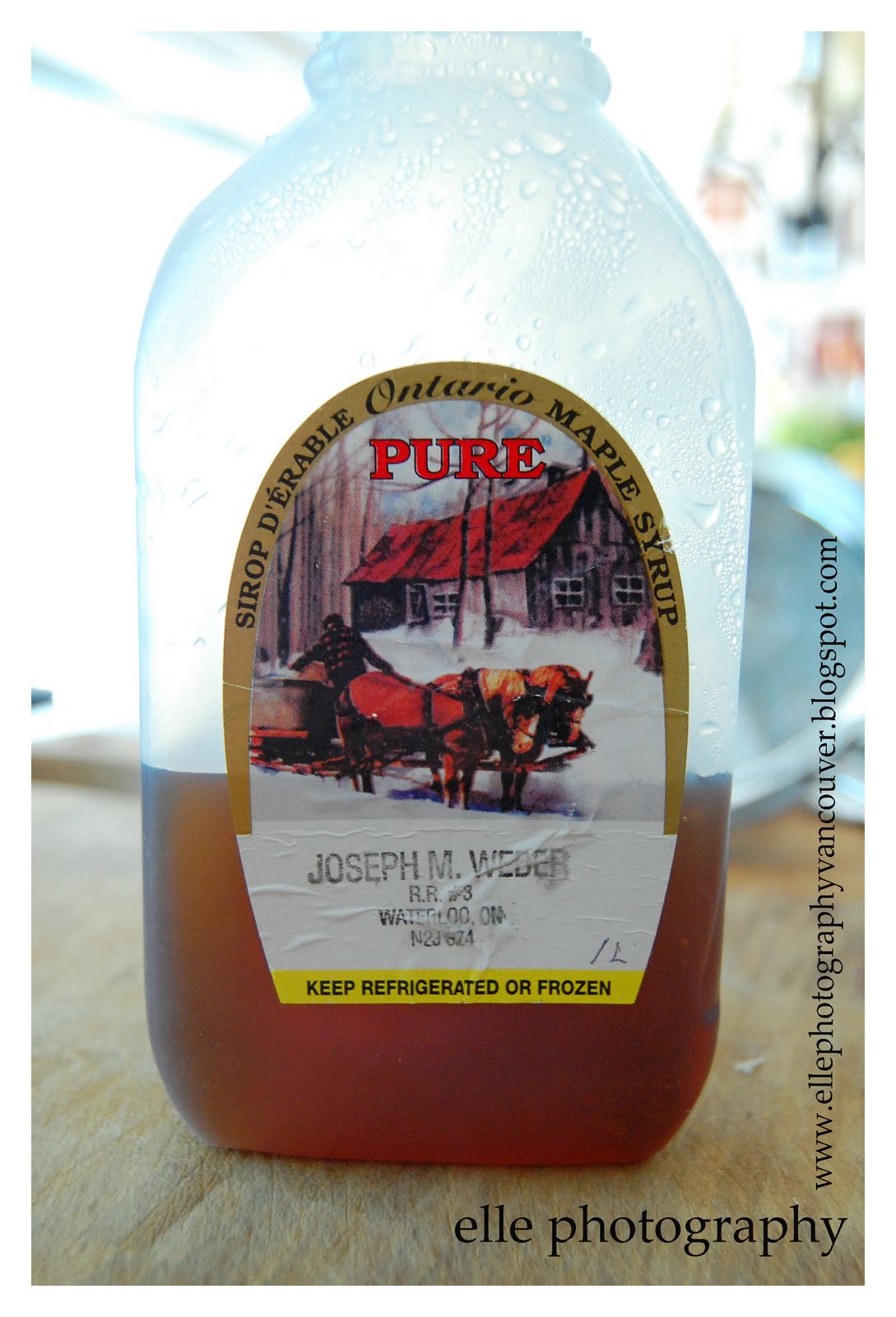 Elle Photography Maple Syrup Breakfasts