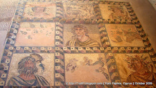 Античная мозаика Като Пафоса, Кипр by TripBY