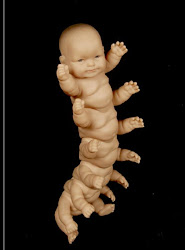 creepy beinart doll jon dolls centipede bizarre surreal sculptures beinhart parts kitsch weird crawly called barbie centepede horror inventorspot 2009