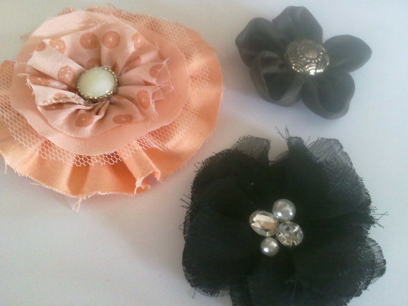 Crafty Flair Fabric flowers for sale