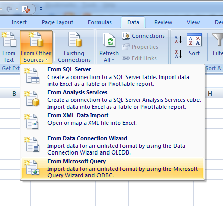 Productive Bytes: Excel Tip of the Day: How to connect to an external ...