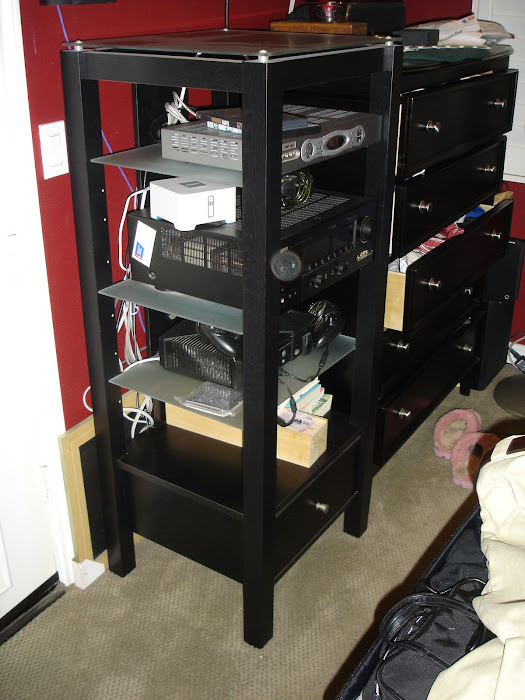 Audio Video Component Rack $55.00