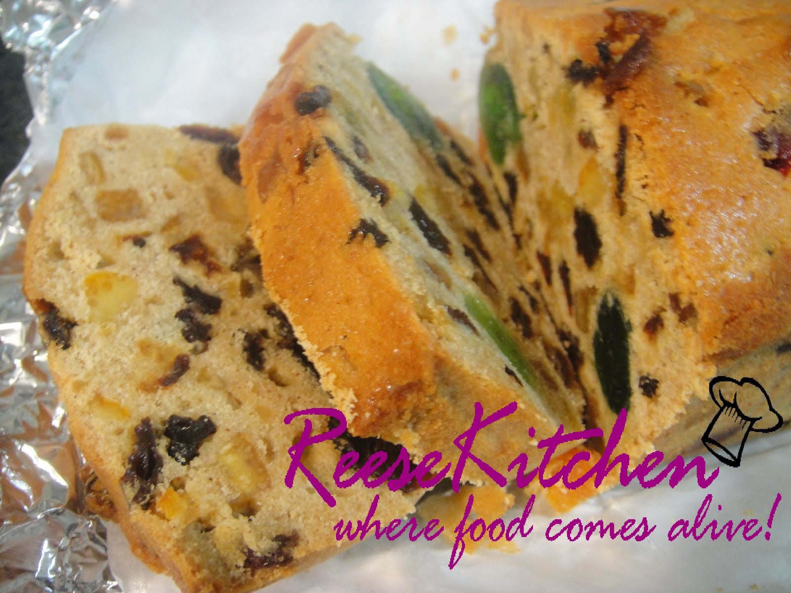 ReeseKitchen: Mixed Fruits Cake with Brandy