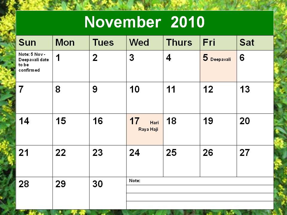Jonsent Blog November Calendars Jonsent Blog November Calendars