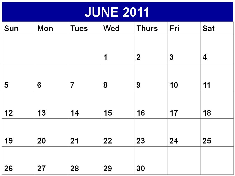 june 2011 calendar. june 2011 calendar print. june