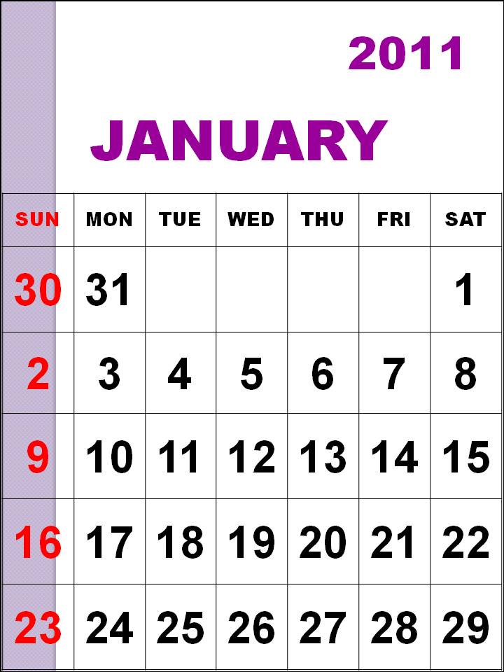 ACTRESS CAR Printable Daily Calendar 2011 ACTRESS CAR Printable Daily Calendar 2011