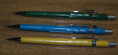 Pentel pencils