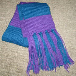 potter harry pattern scarf knitted knitting patterns hermione granger